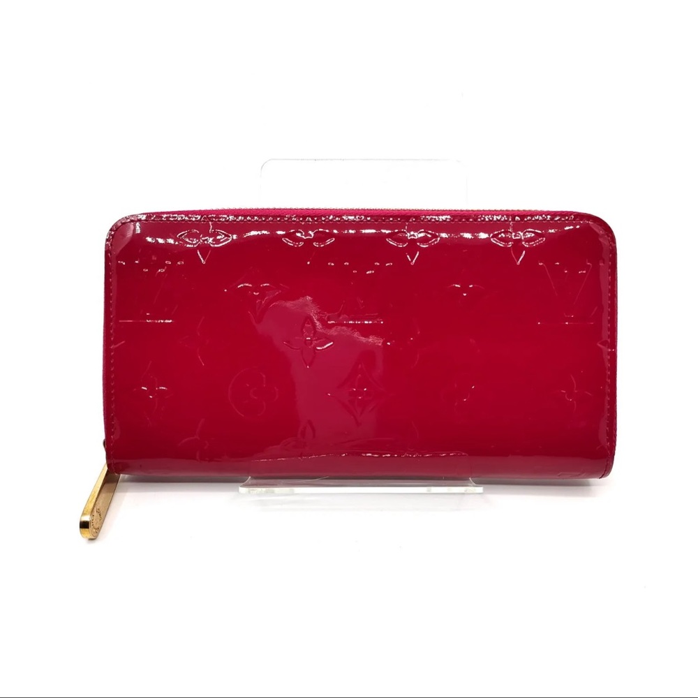 LOUIS VUITTON Zippy Long Wallet In Indian Rose MADE IN SPAIN